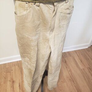 Vintage Suede - Genuine Leather Pants by Mix-It